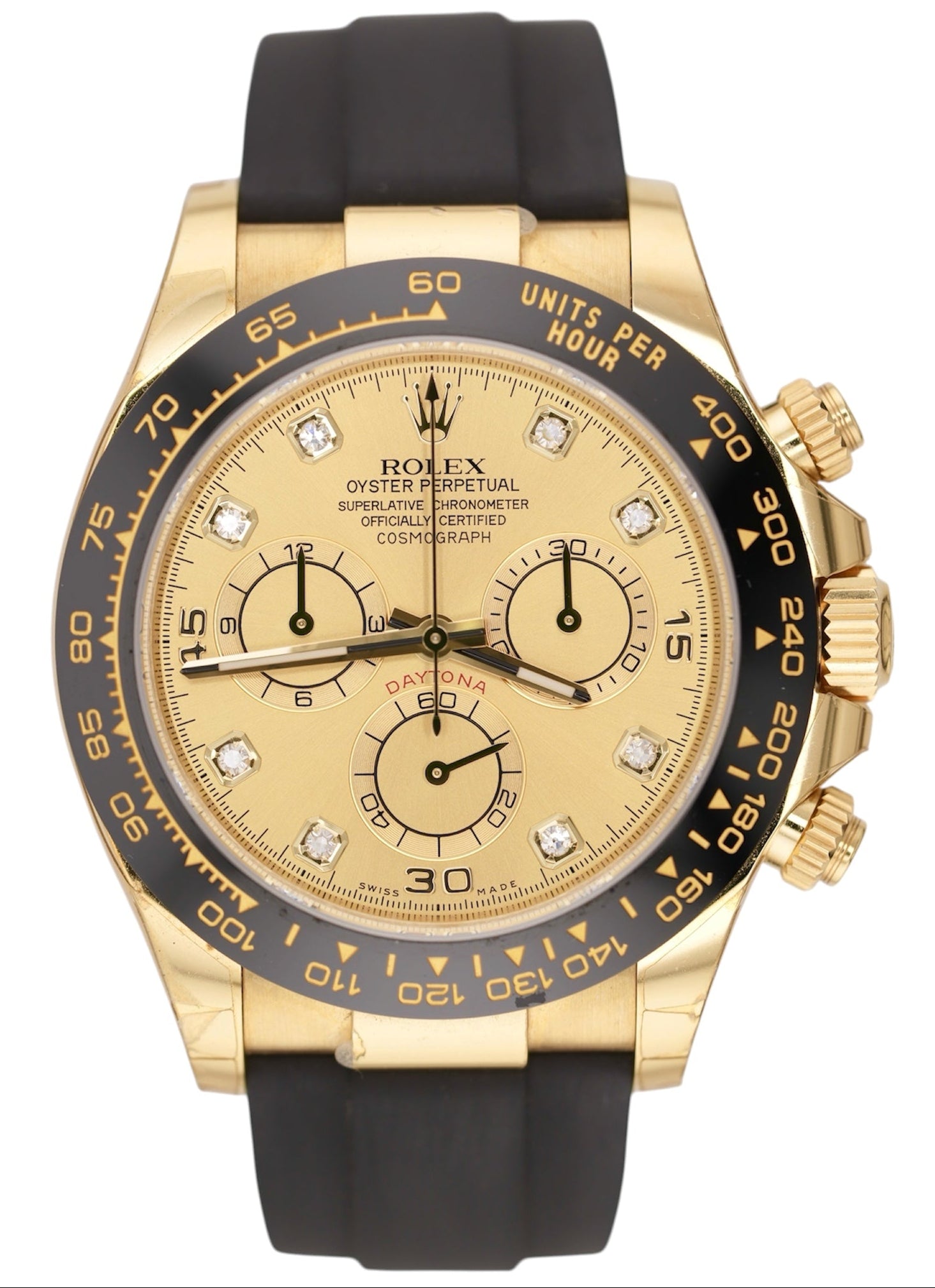 Rolex Daytona 116518LN "Champagne Diamond" (2020 NEW OLD STOCK - Box & Papers)